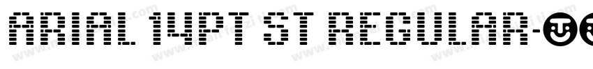 Arial 14pt st Regular字体转换